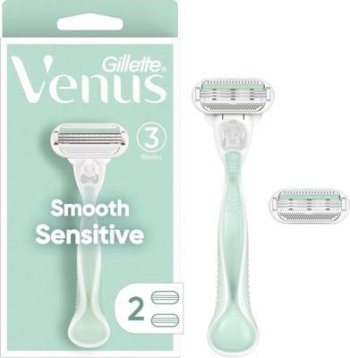 Gillette Gillette Woman Venus Smooth Sensitive - houder + 2 mesjes