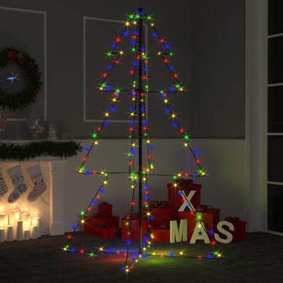 Kegelkerstboom 200 LED's binnen en buiten 98x150 cm
