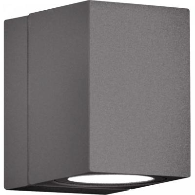 LED Buitenwandlamp 3W - Antraciet Aluminium - IP54 Waterdicht