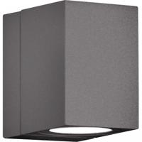 LED Buitenwandlamp 3W - Antraciet Aluminium - IP54 Waterdicht - thumbnail