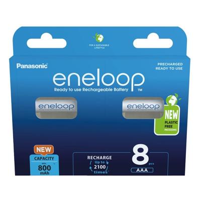 eneloop eneloop HR03 Oplaadbare AAA batterij (potlood) NiMH 800 mAh 1.2 V 8 stuk(s)