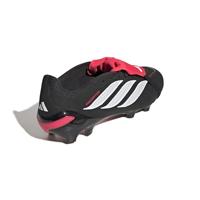 adidas Predator League FT Gras Voetbalschoenen (FG) Zwart Wit Rood - thumbnail