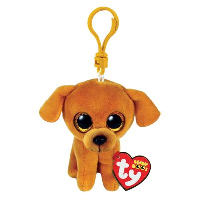 Ty Beanie boo&apos;s clip zuzu lightbrown dog, 7cm