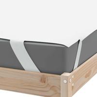Matrasbeschermer waterdicht 90x220 cm wit - thumbnail