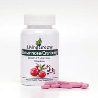 Livinggreens Cranberry met D-Mannose 120 Tabletten - thumbnail
