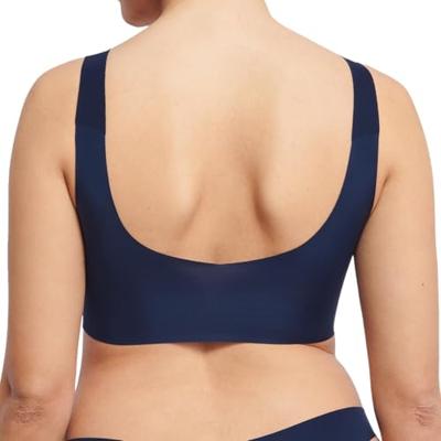 Zero Feel Top 2.0 - naadloze Bh - M - Blauw - M