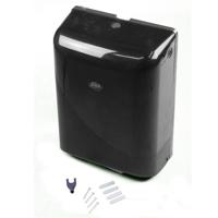 Vouwhanddoek dispenser zwart - thumbnail