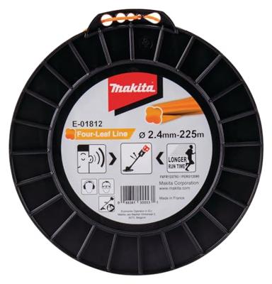 Makita Accessoires E-01812 | Maaidraad | 2,4x225mtr | oranje - E-01812