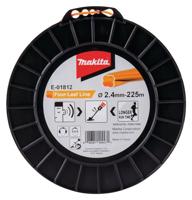 Makita Accessoires E-01812 | Maaidraad | 2,4x225mtr | oranje - E-01812 - thumbnail