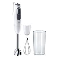 Braun MQ3105B MultiQuick 3 Staafmixer Wit/Grijs - thumbnail