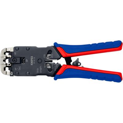 Knipex Krimptang voor Western-stekkers gebruineerd met meer-componentengrepen 200 mm - 975112 Knipex Krimptang voor Western-stekkers gebruineerd met meer-componentengrepen 200 mm - 975112