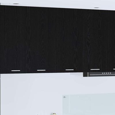 Hangkast Riga Zwart Eiken 80 x 31 x 80 cm Bewerkt hout Hangkast Riga Zwart Eiken 80 x 31 x 80 cm Bewerkt hout