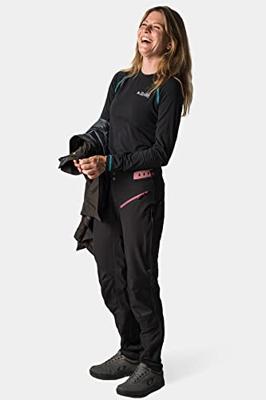 Dirtlej trailscout long flex black label - women's mtb pants