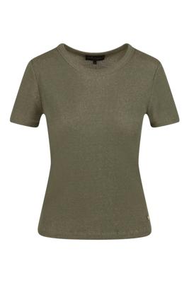 Elvira Casuals Top Victoria E4 25-017 T-shirt Korte Mouw 3 Green
