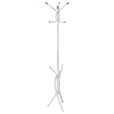 Kapstok 176 cm gepoedercoat ijzer wit Kapstok 176 cm gepoedercoat ijzer wit
