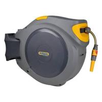 Hozelock FLOWMAX Auto Reel 30 m 2597 0000 Tuinslanghouder voor aan de muur Grijs, Geel 30 m 1 stuk(s) - thumbnail