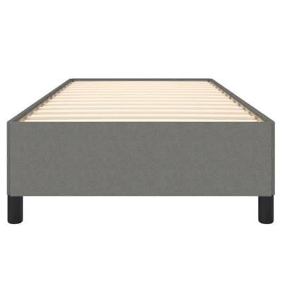 Bedframe stof donkergrijs 90x200 cm Bedframe stof donkergrijs 90x200 cm