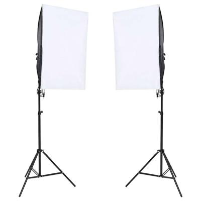 VidaXL Studiolampen 2 st professioneel 40x60 cm VidaXL Studiolampen 2 st professioneel 40x60 cm