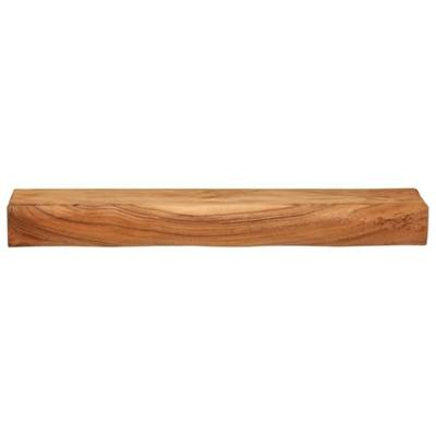 Wandschappen 2 st 80x17x8 cm massief acaciahout