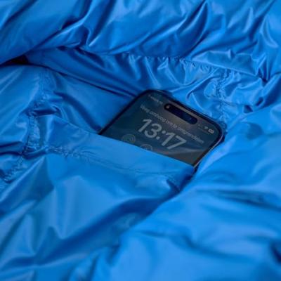 Lowland Kibo +5 Mummie Slaapzak Blauw Buitenzijde/Lichtblauw Binnenzijde 225X80 Lowland Kibo +5 Mummie Slaapzak Blauw Buitenzijde/Lichtblauw Binnenzijde 225X80