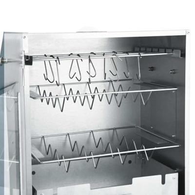 VidaXL Bbq-rookoven met 1 kg houtsnippers 44,5x29x83 cm