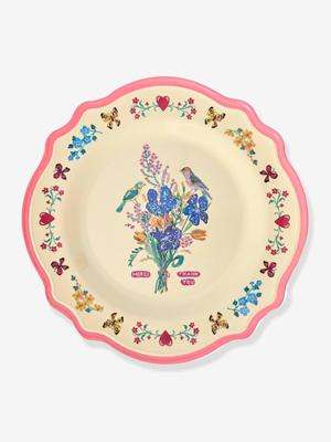 NATHALIE LÉTÉ kind bord RICE Neon Pink fluoriserend roze NATHALIE LÉTÉ kind bord RICE Neon Pink fluoriserend roze