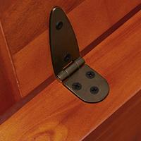 Opbergkist Dekenkist Bruin Acaciahout 85x44x48cm - thumbnail