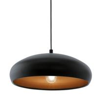 Eglo Landelijke hanglampMogano 1 40cm zwart met roodkoper - 94605 - thumbnail