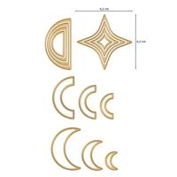 Vaessen Creative • mini snijmallen basisvormen 2 14st. - thumbnail