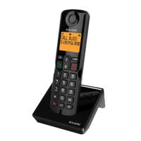 Draadloze telefoon Alcatel S280 Zwart - thumbnail