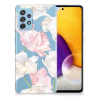 Samsung Galaxy A72 | TPU Case | Lovely Flowers - thumbnail