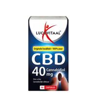 Lucovitaal CBD Cannabidiol 40mg Capsules - thumbnail