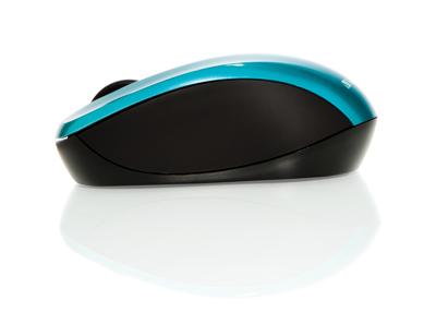 Wireless Mouse GO NANO - Muis - optisch - draadloos - RF - USB draadloze ontvanger - Caraïbisch blauw Wireless Mouse GO NANO - Muis - optisch - draadloos - RF - USB draadloze ontvanger - Caraïbisch blauw