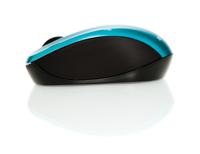 Wireless Mouse GO NANO - Muis - optisch - draadloos - RF - USB draadloze ontvanger - Caraïbisch blauw - thumbnail