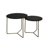 Mason Black/Brass Set of 2-12219 - thumbnail