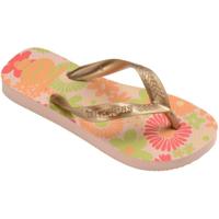 Teenslippers kids Flores Ballet HAVAIANAS goudbeige - thumbnail