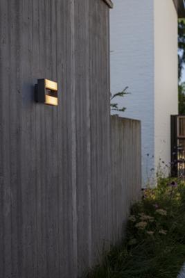 Lutec Design wandlampConroy antraciet - 5107001118