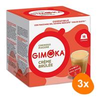 Gimoka - Creme Brulee - 3x 16 Capsules - thumbnail