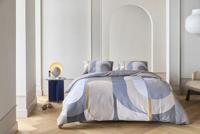 Kardol Kardol by Beddinghouse Dekbedovertrek Archi Blauwgrijs 140x200/220 cm - thumbnail
