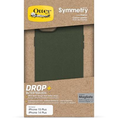 Otterbox Symmetry Backcover Apple iPhone 15 Plus Groen MagSafe compatible Otterbox Symmetry Backcover Apple iPhone 15 Plus Groen MagSafe compatible