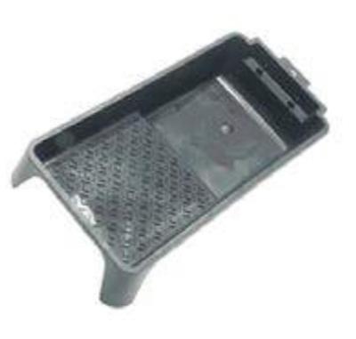 ANZA verfbakje large grijs