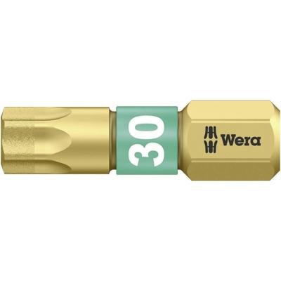 Wera 867/1 BDC TX30X25 05 066108 001 Torx-bit T 30 Gereedschapsstaal Gelegeerd, Met diamant bedekt D 6.3 1 stuk(s)