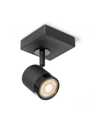 Home sweet home LED opbouwspot manu ↔ 9,5 cm zwart