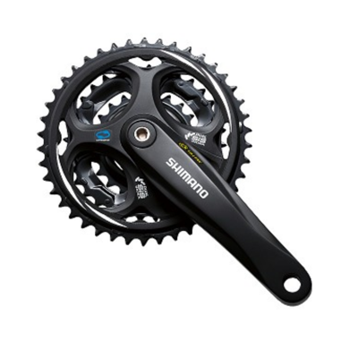 Shimano crankstel fc-ty501, cranklengte 170mm 7/8-speed, 42/34/24t