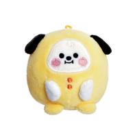 Aurora knuffel chimmy baby pong pong junior 8 cm pluche geel - thumbnail