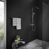 Hansgrohe Regendouche set Vernis Shape Showerpipe 230 1 Jet met Douchethermostaat EcoSmart Chroom - thumbnail