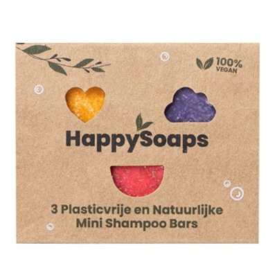 HappySoaps Shampoo Mini Bars Set