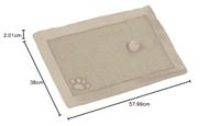 Nobby Krabmat beige 58 x 38 cm - thumbnail
