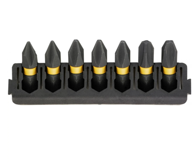 DeWalt Accessoires Bitset | Houder + IMPACT Torsion | 25 mm | PBitset | H1 x2, PBitset | H2 x3, PBitset | H3 x2 - DT70808-QZ