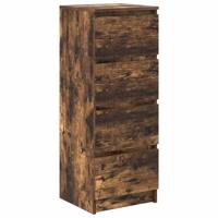 Dressoir 37,5x35x99 cm spaanplaat gerookt eikenkleurig - thumbnail